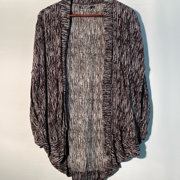 Volcom - sleeveless kimono cardigan. Size XS - Picture 1 of 8
